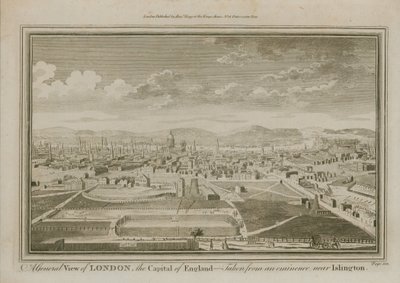 Uma visão geral de Londres de English School