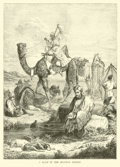 Uma parada no deserto de Hauran de English School