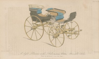 Um farol Phaeton com eixos móveis patenteados da Ackermanns de English School