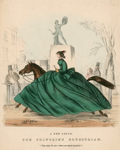 Um novo gênero: The Equestrian Crinoline de English School