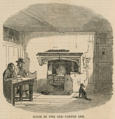 Um quarto no Old Castle Inn, Kentish Town, Londres de English School
