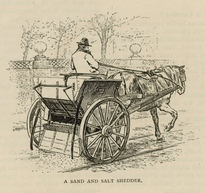 Um shedder de areia e sal de English School