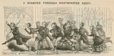 Um scamper através da Abadia de Westminster de English School