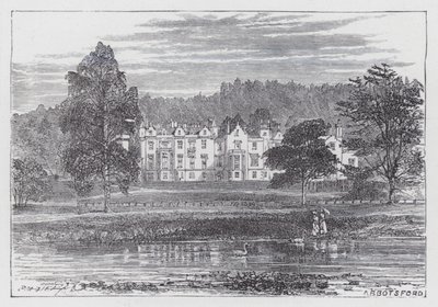 Abbotsford (gravura) de English School