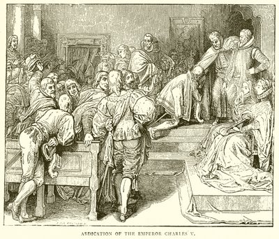 Abdicação do Imperador Carlos V de English School