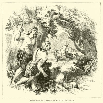 Habitantes aborígenes da Grã-Bretanha de English School