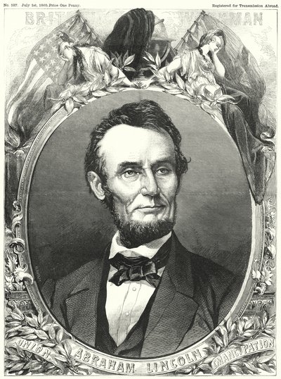 Abraham Lincoln (gravura) de English School