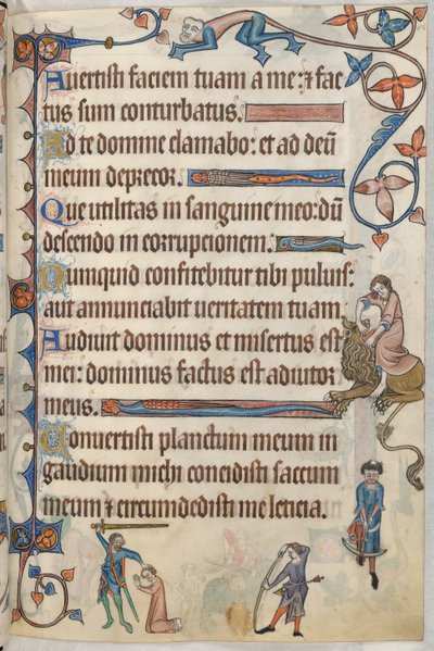Acrescentar. 42130, f.56, Salmo 29, Execução de Tomás de Lancaster, de 