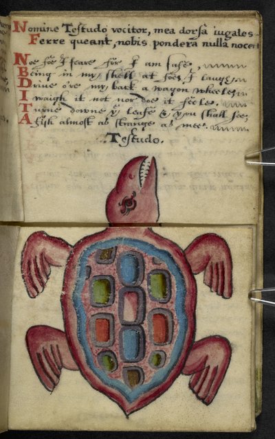 Adicionar MS 57312 f.5 Game-book (tinta e cor no velino) de English School