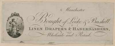 Anúncio de Compra de Locke & Bushell, Manchester de English School