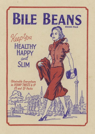 Propaganda para Bile Beans de English School