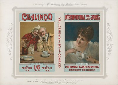 Anúncios para chá de English School