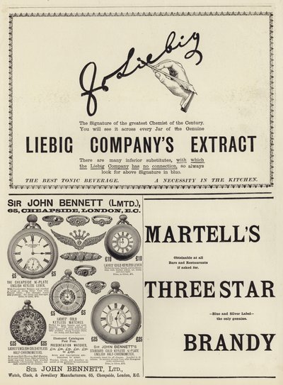 Divulgação de propagandas do The Graphic Christmas Number 1897 de English School