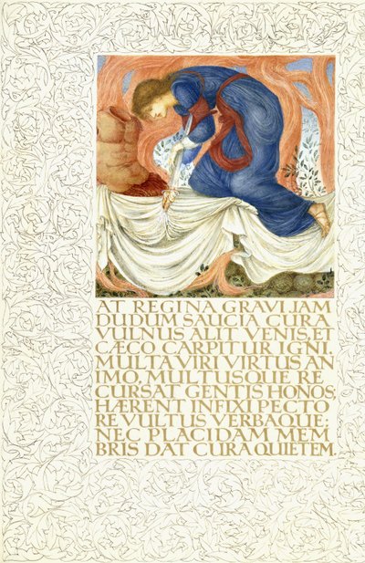 Enéias e a Sibila de Caumae, 1874-c.1919 de English School