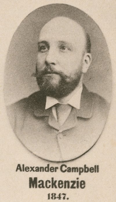 Alexander Campbell Mackenzie (gravura) de English School