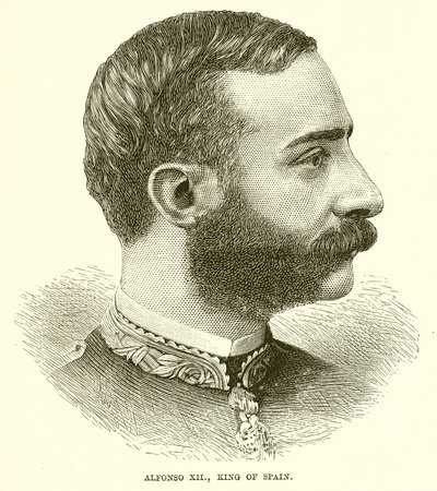 Alfonso XII, rei da Espanha de English School