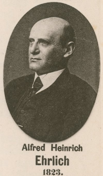 Alfred Heinrich Ehrlich (gravura) de English School