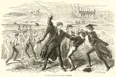 Alfred Wharton ataca Dawlish de English School