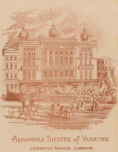 Alhambra Theatre, Leicester Square, Londres de English School