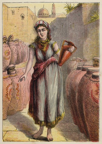 Ali Baba e Os Quarenta Ladrões (cor litho) de English School