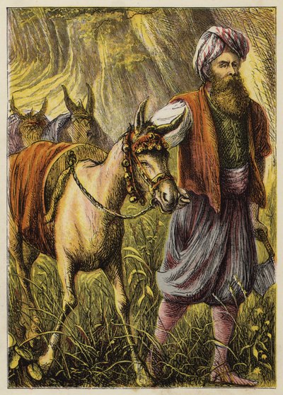 Ali Baba e os Quarenta Ladrões (lito colorido) de English School