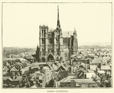 Catedral de Amiens (gravura) de English School