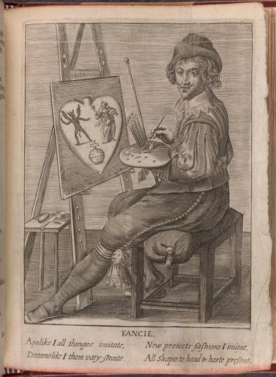 Um Artista, ilustração de 