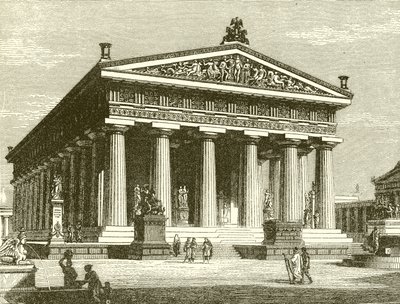 Um antigo templo dórico: O Santuário de Poseidon em Paestum de English School