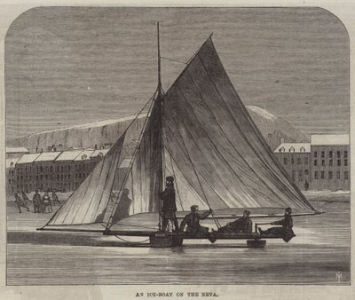 Um Ice-Boat sobre o Neva (gravação) de English School