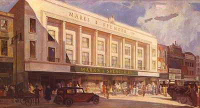 Uma elevação do design clássico, 1935 de English School