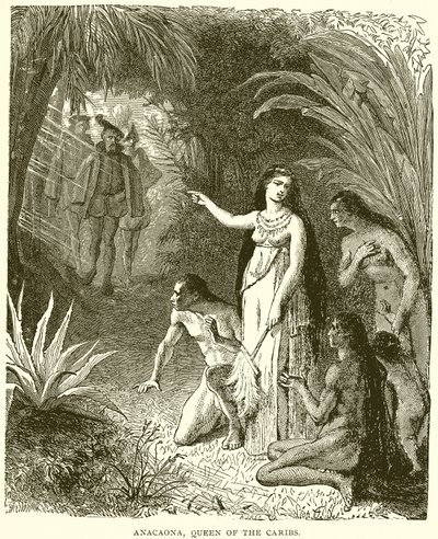 Anacaona, rainha dos caribes de English School