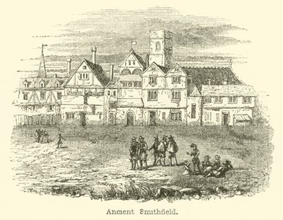 Antiga Smithfield (gravura) de English School