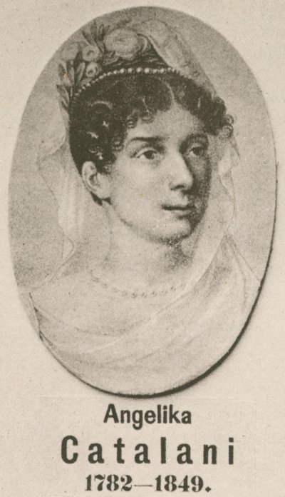 Angelika Catalani (gravura) de English School