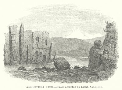 Angostura Pass (engraving) de English School