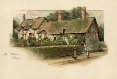 Ann Hathaways casa de campo em Shottery de English School