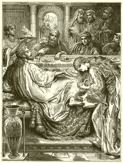 Unção dos pés de Jesus de English School