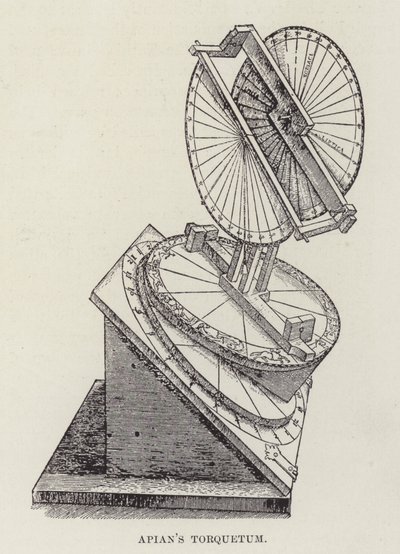 Torquetum de Apian (litografia) de English School
