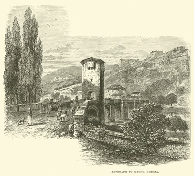 Aproximação a Narni, Úmbria de English School