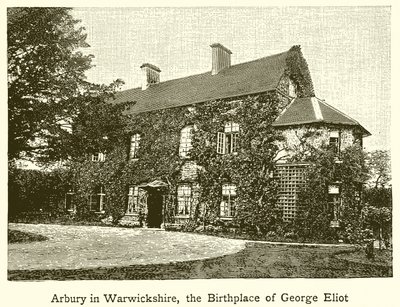 Arbury em Warwickshire, o berço de George Eliot de English School