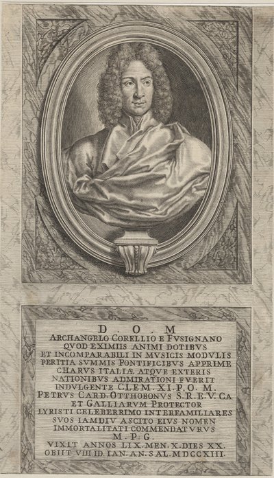 Arcangelo Corelli, c.1715 de English School