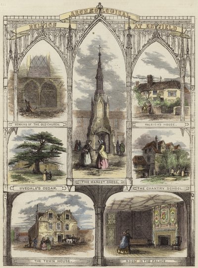 Relíquias arqueológicas em Enfield de English School