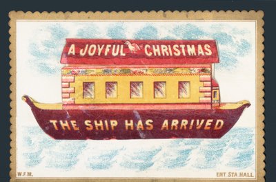 Arca, cartão de Natal de English School
