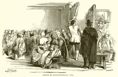 Detenção de Não-conformistas, 1614 de English School