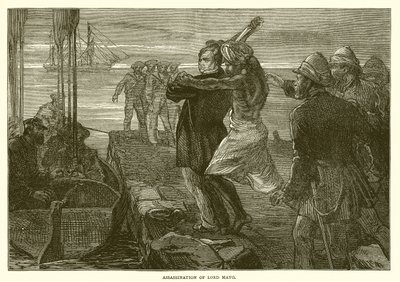 Assassinato de Lord Mayo (1872) de English School