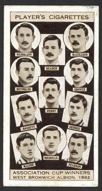 Vencedores da Copa da Associação, West Bromwich Albion de English School