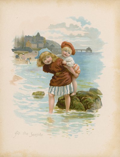 À beira-mar de English School