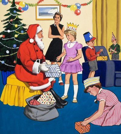 Em uma festa de natal de English School