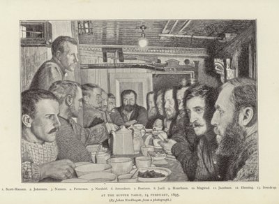 Na mesa de jantar de English School