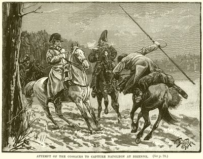 Tentativa dos cossacos de capturar Napoleão em Brienne de English School