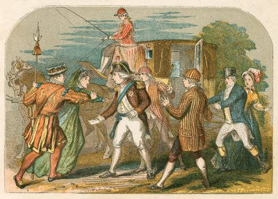 Tentativa de assassinato de George III por Margaret Nicholson de English School